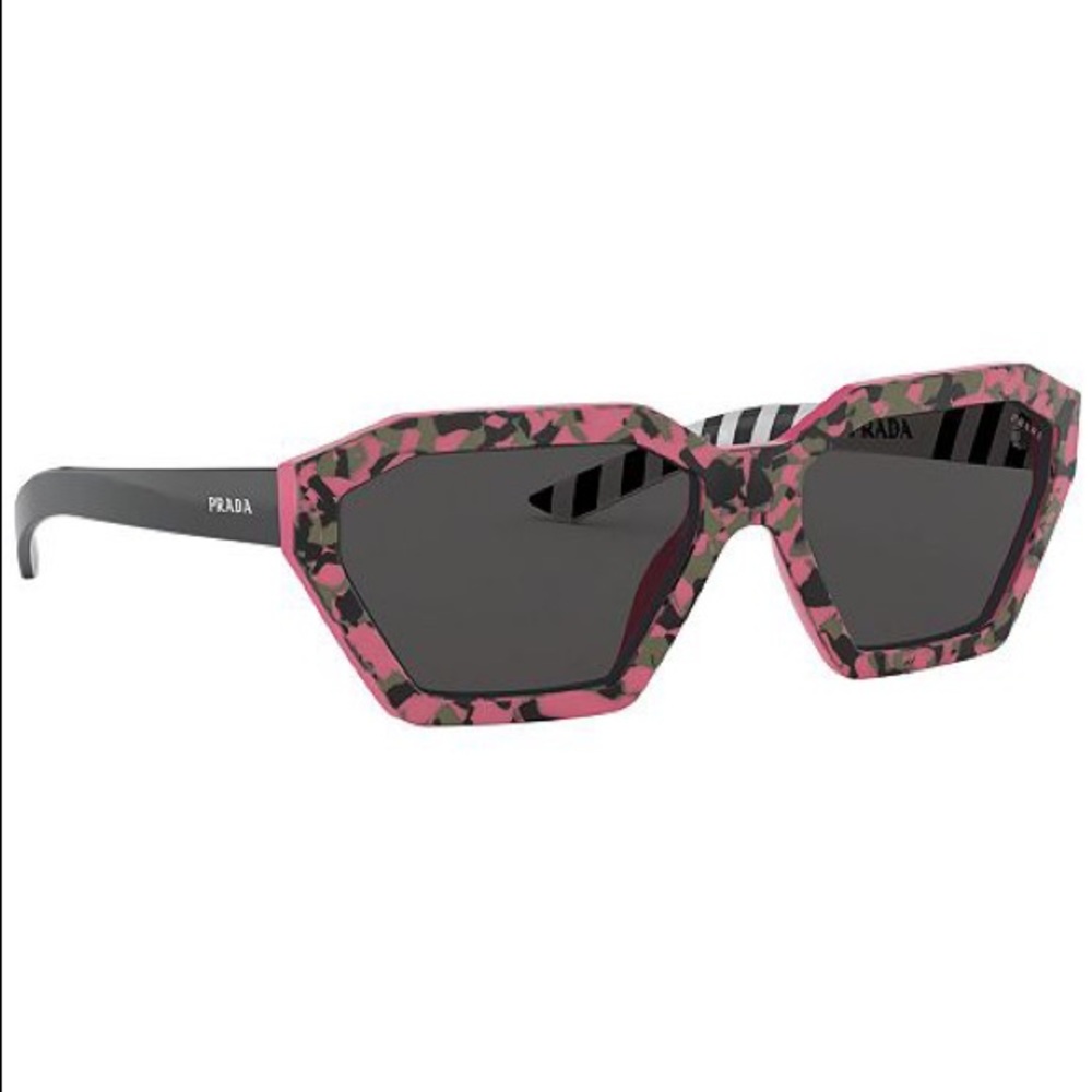 NEW Prada Pink Sunglasses with Case & Cloth - Picture 3 of 6